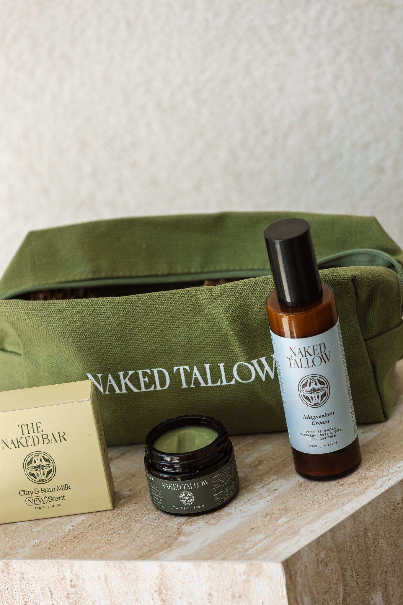 Naked Tallow On The Go Toiletry Bag