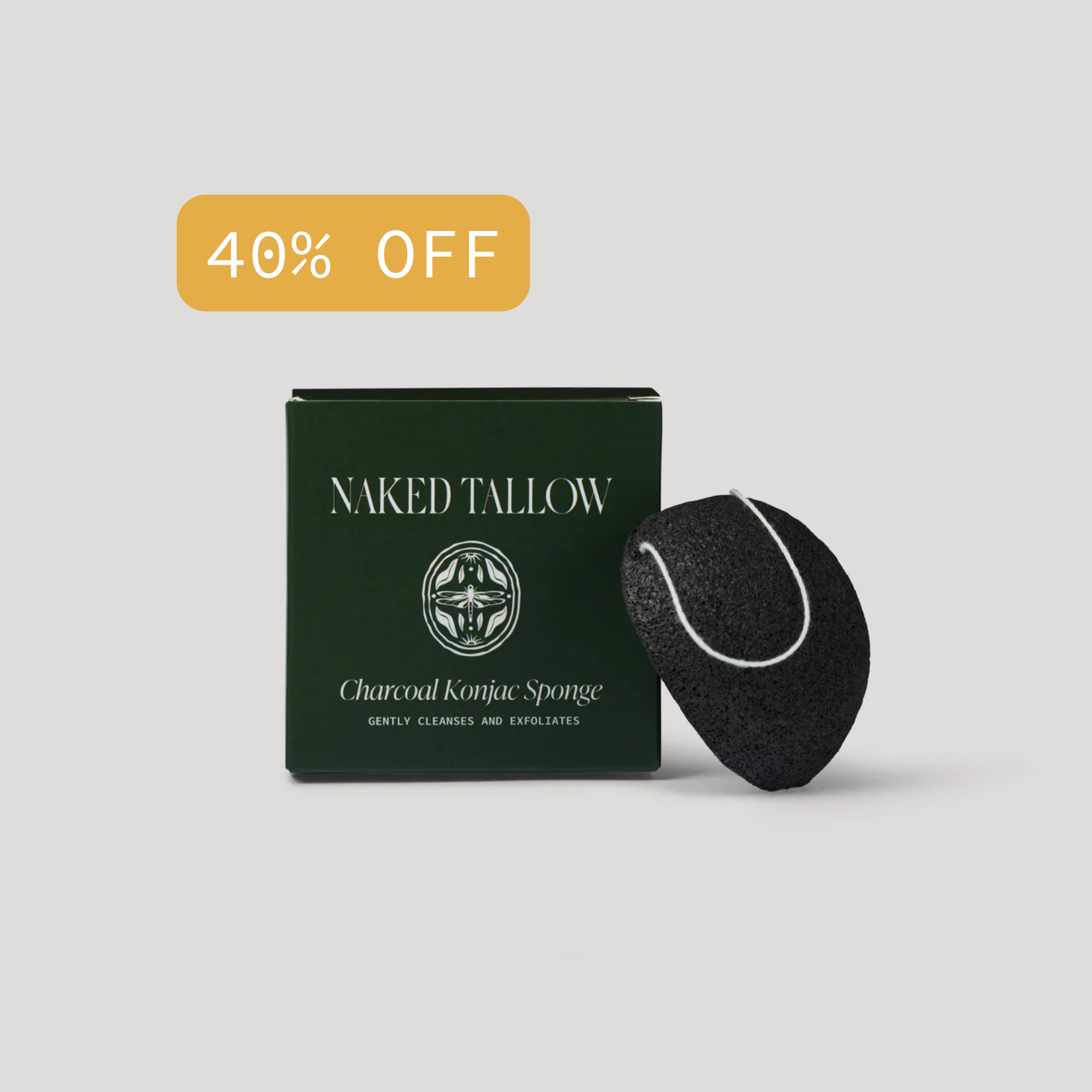 Naked Konjac Sponge