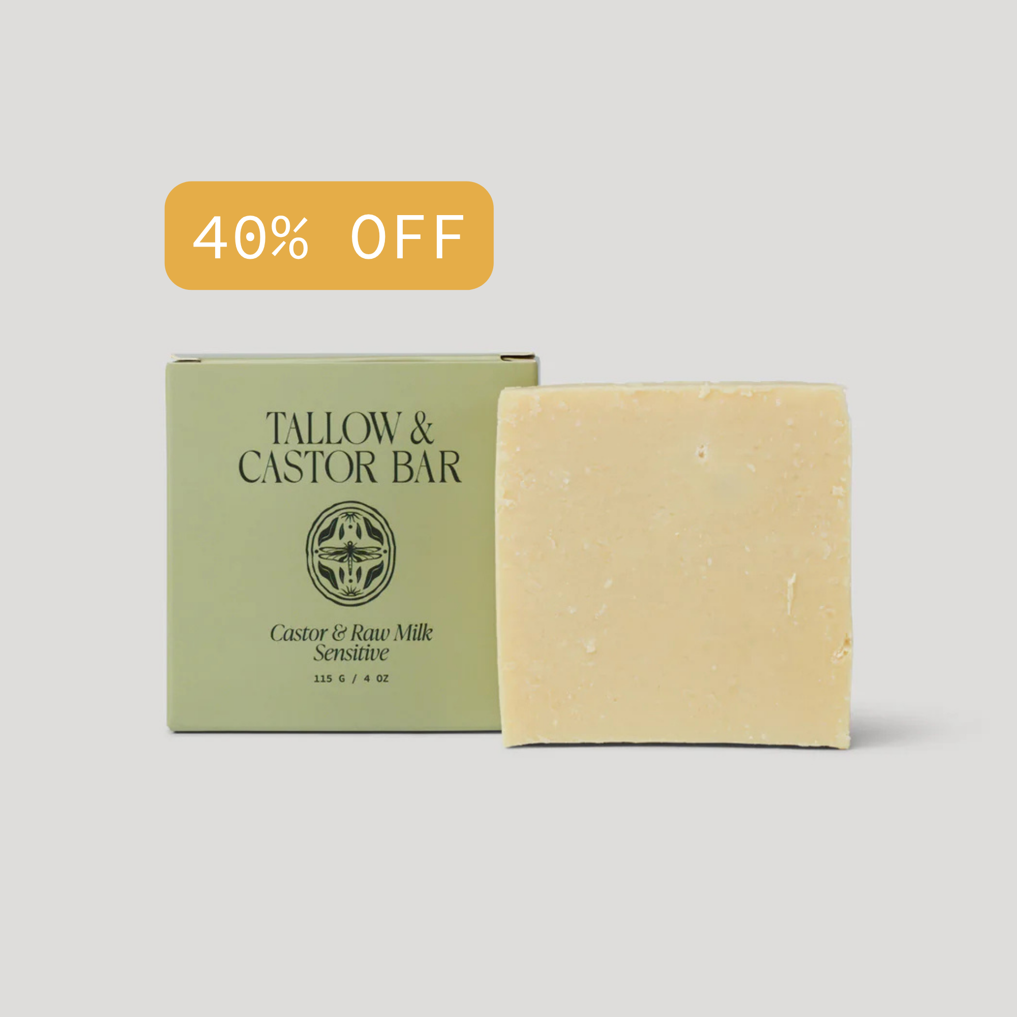 Tallow & Castor Bar - Unscented