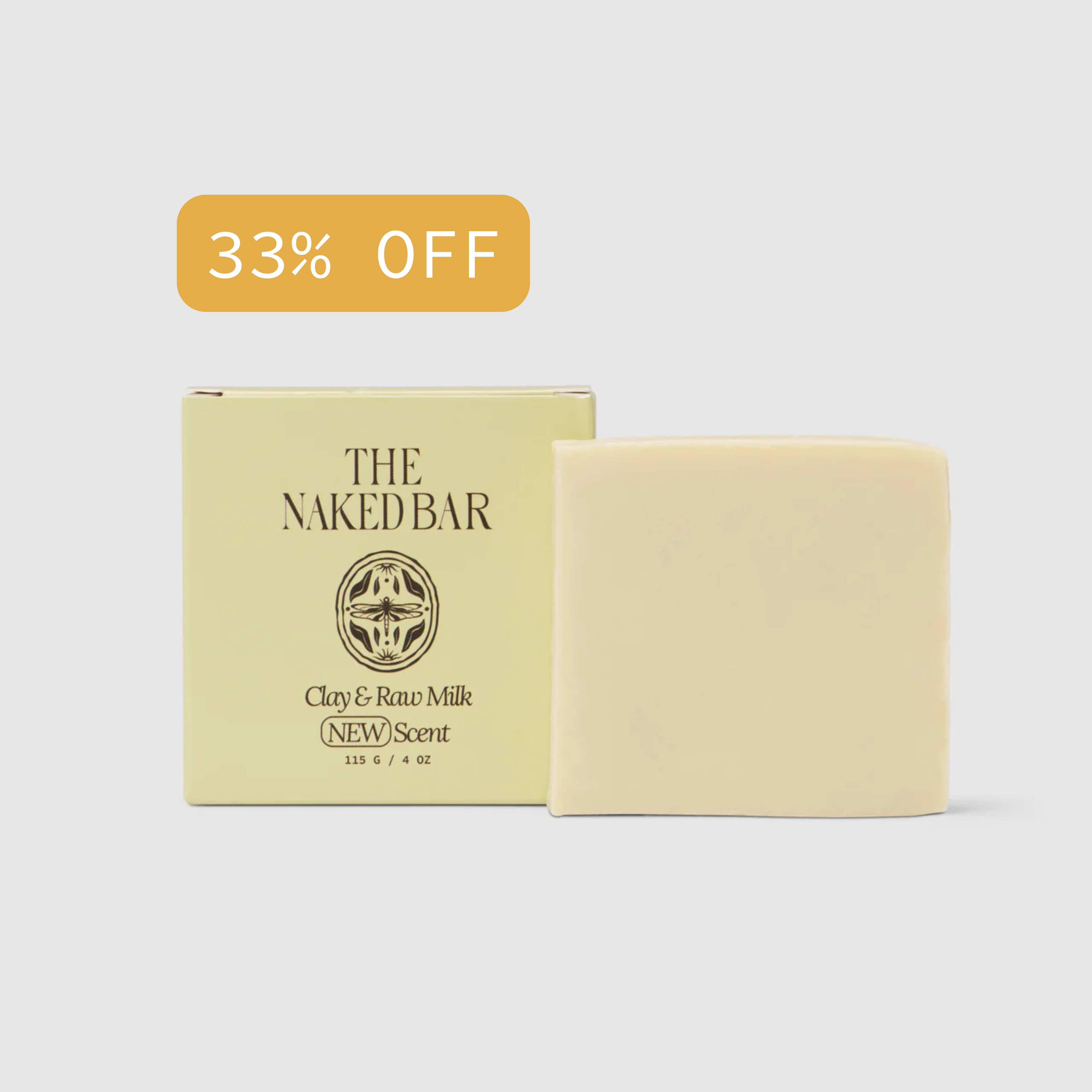 The Naked Bar: RAW MILK & CLAY (Tallow)